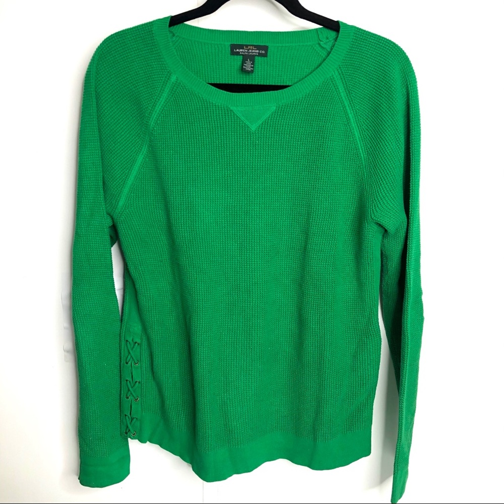 Ralph Lauren Green Sweater L